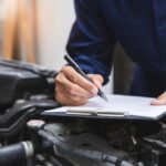 Auto,Check,Up,And,Car,Service,Shop,Concept.,Mechanic,Writing